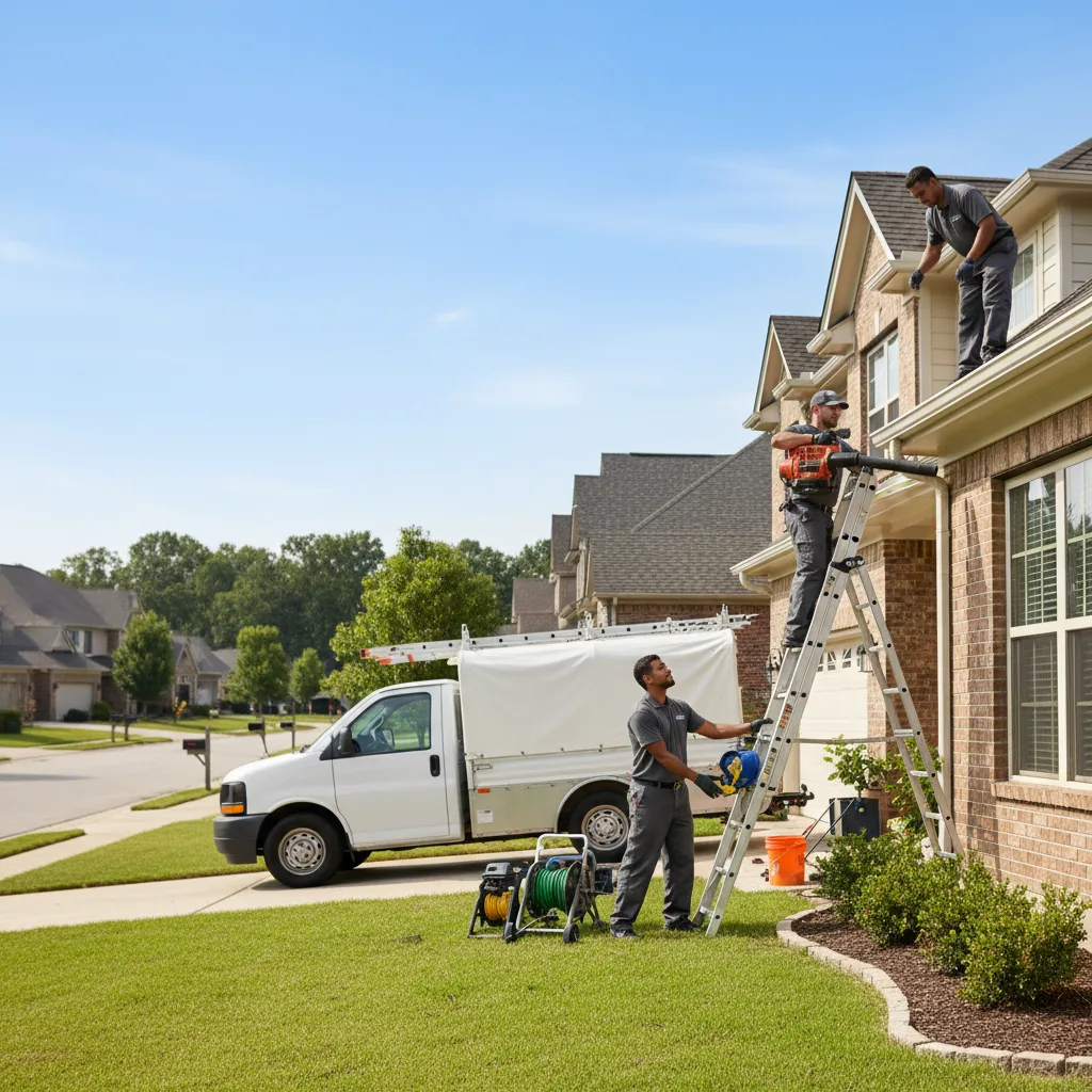 Home Gutter Service in Harrah, WA near me